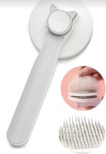 Pet Comb Basmalı Kedi Köpek Fırçası - 2