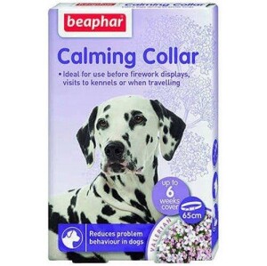 Beaphar Calming Bitkisel Sakinleştirici Köpek Tasması 65 cm - Beaphar