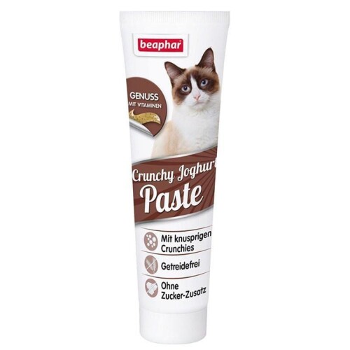 Beaphar Kıtırlı Yoğurtlu Kedi Vitamin Macunu 100 gr - 1