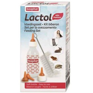 Beaphar Lactol Kedi ve Küçük Irk Yavru Köpek Evcil Hayvan Biberon Seti - Beaphar