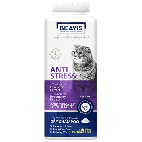 Beavis Anti Stress Kediler İçin Rahatlatıcı Kuru Toz Şampuan 150 gr - 1