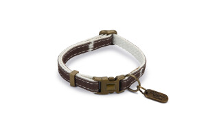 Beeztees DBL Kedi Boyun Tasması, Çift Katmanlı, Kahverengi, 20-30cm - 1