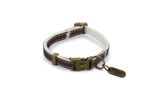 Beeztees DBL Kedi Boyun Tasması, Çift Katmanlı, Kahverengi, 20-30cm - 1