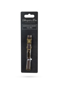 Beeztees DBL Kedi Boyun Tasması, Çift Katmanlı, Kahverengi, 20-30cm - 2