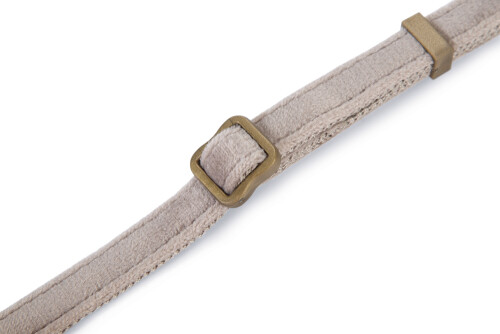 Beeztees DBL Kedi Boyun Tasması, Velur, Gri, 20-30cm - 3