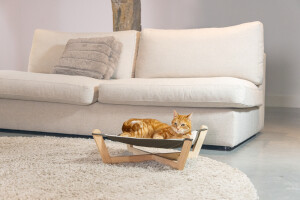 Beeztees DBL Kedi Hamağı, Gri, 51x51x18,5cm - 7