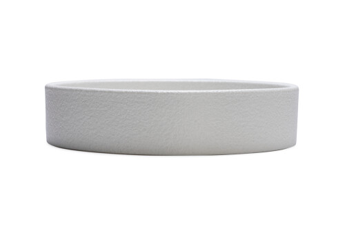 Beeztees DBL Kedi İkili Mama ve Su Kabı, Seramik, Beyaz, 34x17,5x5,5cm, 2x350ml - 9