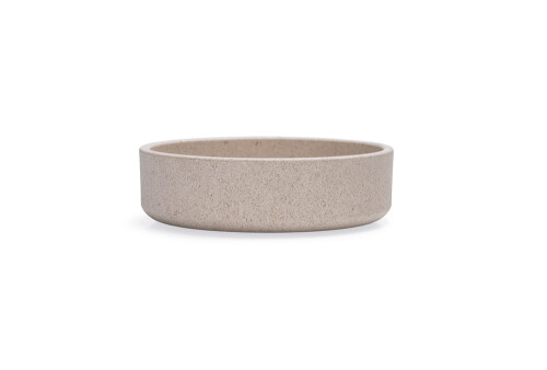 Beeztees DBL Kedi Mama Su Kabı, Bambu, Bej 12cm, 250ml - 6