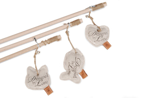 Beeztees DBL Kedi Oltası, Kalpli, Çeşitli Renklerde, 50cm - 1