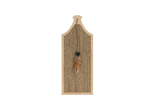 Beeztees DBL Kedi Tırmalama Tahtası ve Oyuncağı, 50x20x2cm - 1