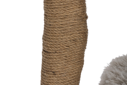 Beeztees DBL Kedi Tırmalama ve Oyun Evi, Doğal, 60x45x100cm - 13