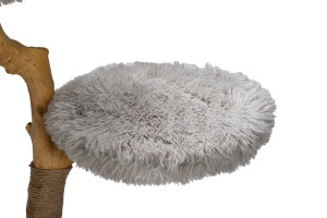 Beeztees DBL Kedi Tırmalama ve Oyun Evi, Doğal, 60x45x100cm - 14