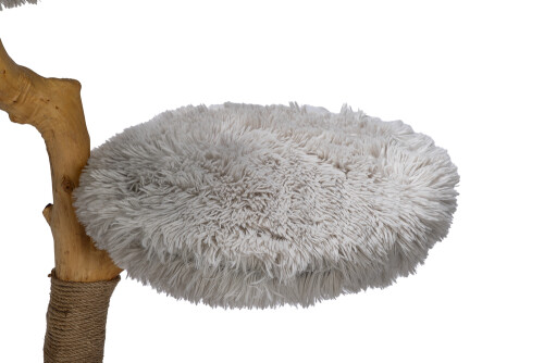 Beeztees DBL Kedi Tırmalama ve Oyun Evi, Doğal, 60x45x100cm - 14