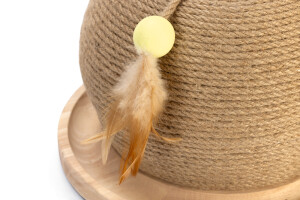 Beeztees DBL Kedi Tırmalama ve Oyuncağı, 29,5x29,5x22cm - 4