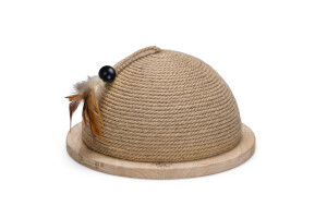 Beeztees DBL Kedi Tırmalama ve Oyuncağı, 34,5x34,5x18cm - Beeztees