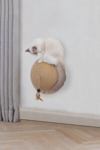 Beeztees DBL Kedi Tırmalama ve Oyuncağı, 34,5x34,5x18cm - 7