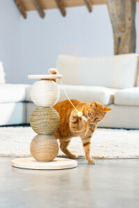 Beeztees DBL Kedi Tırmalama ve Oyuncağı, 34x34x47,5cm - 3