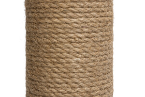 Beeztees DBL Kedi Tırmalama ve Oyuncağı, Açık Gri, 35x35x50cm - 8