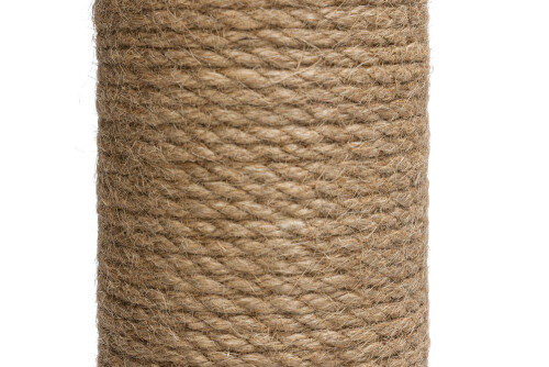 Beeztees DBL Kedi Tırmalama ve Oyuncağı, Açık Gri, 35x35x50cm - 8