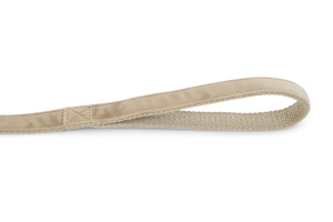 Beeztees DBL Köpek Gezdirme Kayışı, Velura, Gri, 120cm, 20mm - 2