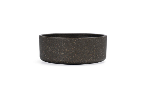 Beeztees DBL Köpek Mama Su Kabı, Bambu, Antrasit, 12cm, 300ml - 2