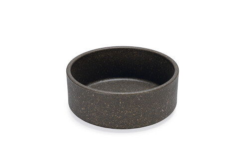 Beeztees DBL Köpek Mama Su Kabı, Bambu, Antrasit, 12cm, 300ml - 1