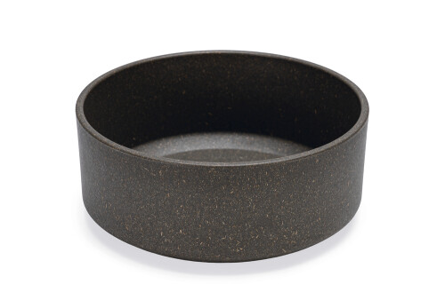 Beeztees DBL Köpek Mama Su Kabı, Bambu, Antrasit, 17cm, 800ml - 1