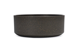 Beeztees DBL Köpek Mama Su Kabı, Bambu, Antrasit, 17cm, 800ml - 2