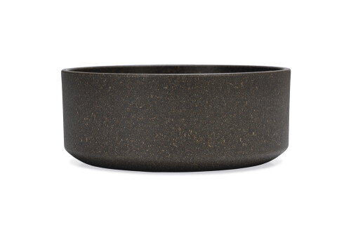 Beeztees DBL Köpek Mama Su Kabı, Bambu, Antrasit, 17cm, 800ml - 2