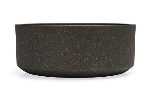 Beeztees DBL Köpek Mama Su Kabı, Bambu, Antrasit, 21cm, 1430ml - 2