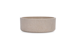 Beeztees DBL Köpek Mama Su Kabı, Bambu, Bej, 12cm, 300ml - 7