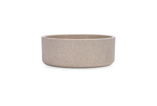 Beeztees DBL Köpek Mama Su Kabı, Bambu, Bej, 12cm, 300ml - 7