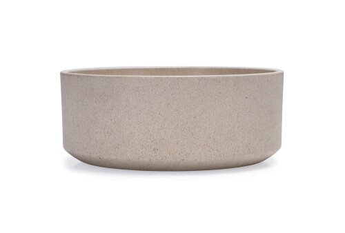 Beeztees DBL Köpek Mama Su Kabı, Bambu, Bej, 17cm, 800ml - 5