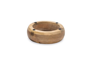 Beeztees DBL Köpek Mama Su Kabı, Dışı Masif Ahşap, Paslanmaz Çelik, 16,5cm, 650ml - 9
