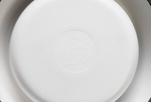 Beeztees DBL Köpek Mama Su Kabı, Mat Paslanmaz Çelik, Beyaz Mermer Görünümlü, 17,5cm, 350ml - 5