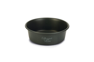 Beeztees DBL Köpek Mama Su Kabı, Mat Siyah Paslanmaz Çelik, 16cm, 940ml - 1