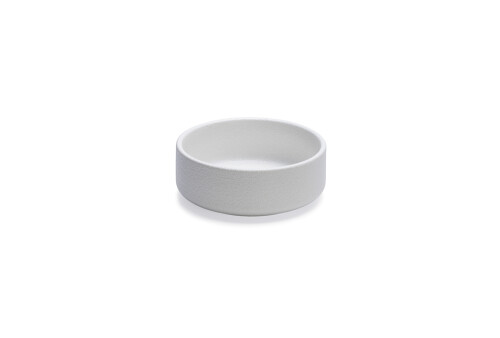 Beeztees DBL Köpek Mama Su Kabı, Seramik, Mat Beyaz, 13,5cm, 500ml - 1