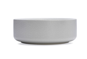 Beeztees DBL Köpek Mama Su Kabı, Seramik, Mat Beyaz, 16cm, 800ml - 2