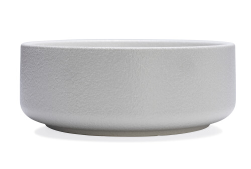 Beeztees DBL Köpek Mama Su Kabı, Seramik, Mat Beyaz, 18cm, 1200ml - 2