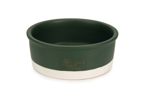 Beeztees DBL Köpek Mama Su Kabı, Seramik, Mat Yeşil, 20cm, 700ml - Beeztees
