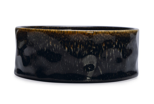 Beeztees DBL Köpek Mama Su Kabı, Seramik, Siyah, 13,5cm, 500ml - 2