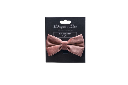Beeztees DBL Köpek Papyonu, Kadife, Pembe, 12cm - 5