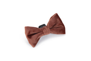 Beeztees DBL Köpek Papyonu, Kadife, Pembe, 9cm - 1