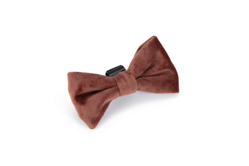 Beeztees DBL Köpek Papyonu, Kadife, Pembe, 9cm - 1