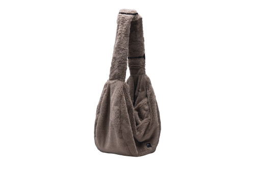 Beeztees DBL Köpek Taşıma Çantası, 6,5Kg'ye kadar, Koyu Gri, 48x23x33cm - 2