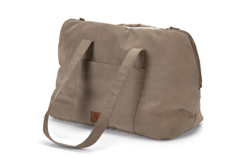 Beeztees DBL Köpek Taşıma Çantası, Yıkanabilir, 6,5Kg'ye kadar, Bej, 40x20x28cm - 11