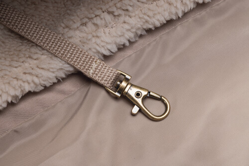 Beeztees DBL Köpek Taşıma Çantası, Yıkanabilir, 6,5Kg'ye kadar, Bej, 42x20x35cm - 11