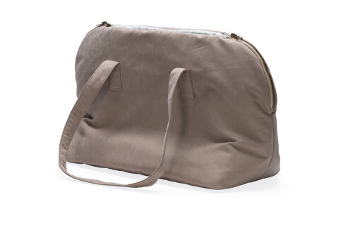 Beeztees DBL Köpek Taşıma Çantası, Yıkanabilir, 6,5Kg'ye kadar, Bej, 48x23x33cm - 1