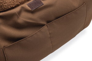 Beeztees DBL Köpek Taşıma Çantası, Yıkanabilir, 6,5Kg'ye kadar, Sütlü Kahve, 43x15x35cm - 12