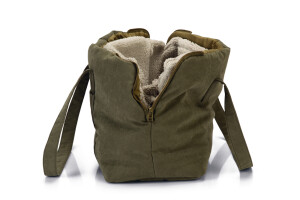 Beeztees DBL Köpek Taşıma Çantası, Yıkanabilir, 6,5Kg'ye kadar, Yeşil, 40x20x28cm - 5